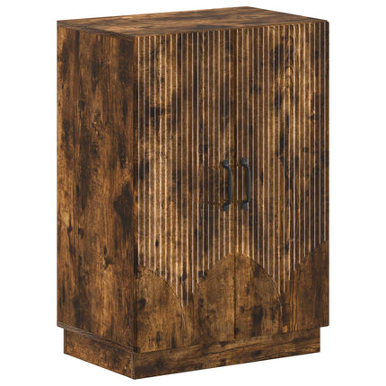 Sko skab HOORN 59,5 x 39,5 x 87 cm Konstrueret træ Røget eg
