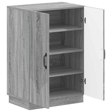 Sko skab HOORN 59,5 x 39,5 x 87 cm Konstrueret træ Grå Sonoma