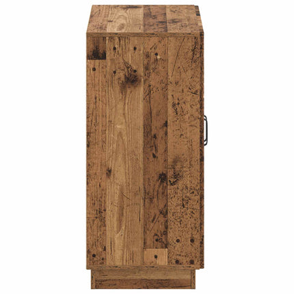 Sko skab HOORN 59,5 x 39,5 x 87 cm Konstrueret træ Gammelt træ