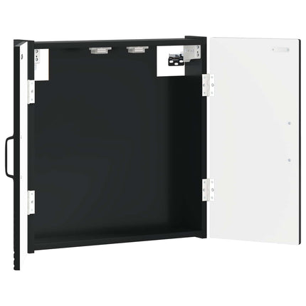 Dartboard Skab HOORN Sort 52,5 x 10,5 x 53,5 cm Konstrueret træ