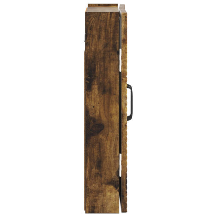 Dartboard Skab HOORN Røget eg 52,5 x 10,5 x 53,5 cm
