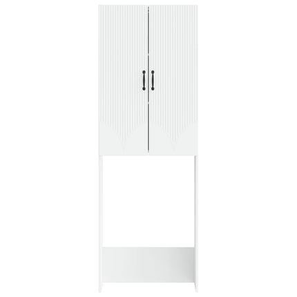 Toilet Skab HOORN Hvid 66 x 25,5 x 190 cm Konstrueret træ