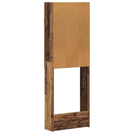 Toilet Skab HOORN Gammelt træ 66 x 25,5 x 190 cm