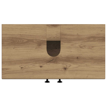 Badeværelsesskabsunder BREDA Artisan-eg 59,5 x 31,5 x 59 cm