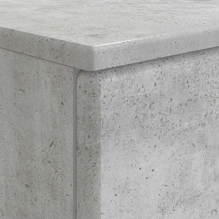 Badeværelsesskabsunder BREDA Betongrå 82 x 41 x 59 cm