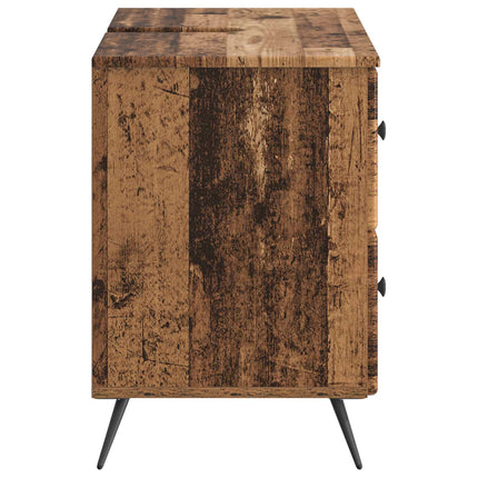 Badeværelsesskabsunder BREDA Gammelt træ 82 x 41 x 59 cm