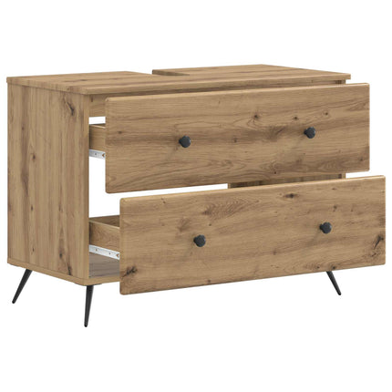 Badeværelsesskabsunder BREDA Artisan-eg 82 x 41 x 59 cm