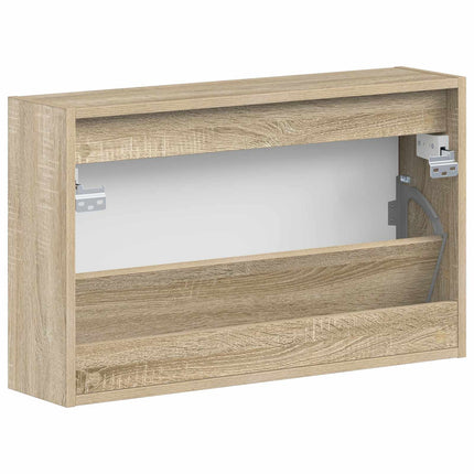 Vægmonteret Skoskab BREDA 71 x 17 x 43 cm Konstrueret træ