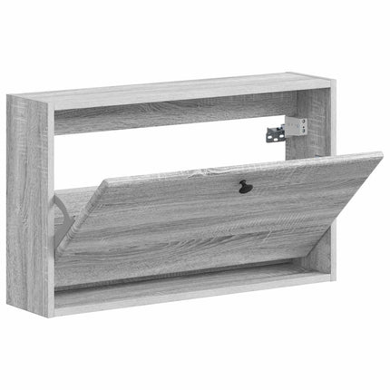 Vægmonteret Skoskab BREDA 71 x 17 x 43 cm Konstrueret træ