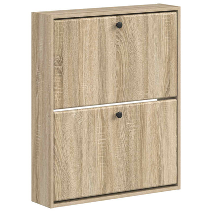 Vægmonteret Skoskab BREDA 71 x 17 x 86 cm Konstrueret træ