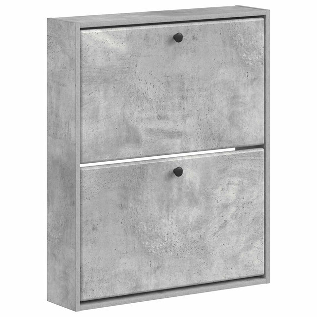 Vægmonteret Skoskab BREDA 71 x 17 x 86 cm Konstrueret træ