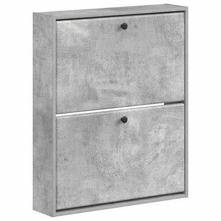 Vægmonteret Skoskab BREDA 71 x 17 x 86 cm Konstrueret træ