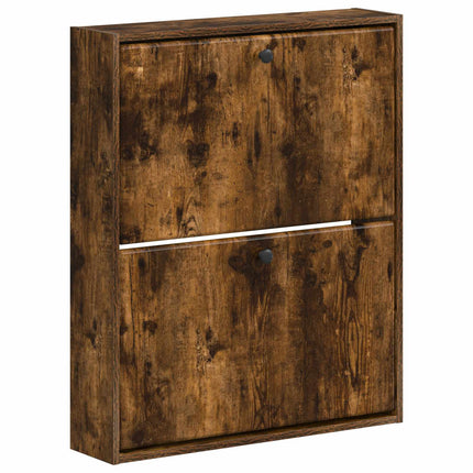 Vægmonteret Skoskab BREDA 71 x 17 x 86 cm Konstrueret træ