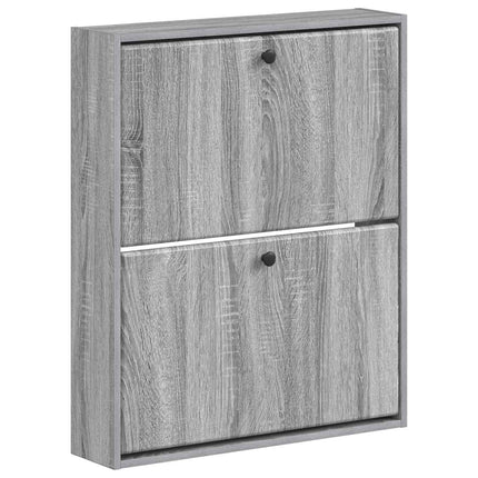 Vægmonteret Skoskab BREDA 71 x 17 x 86 cm Konstrueret træ