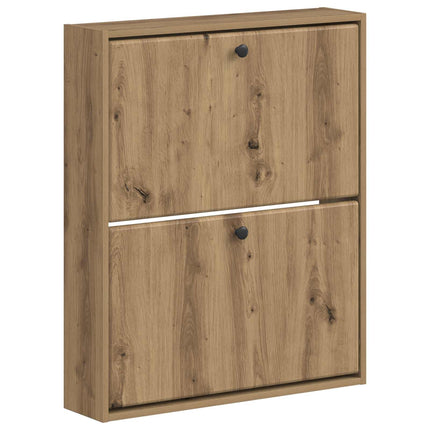 Vægmonteret Skoskab BREDA 71 x 17 x 86 cm Konstrueret træ