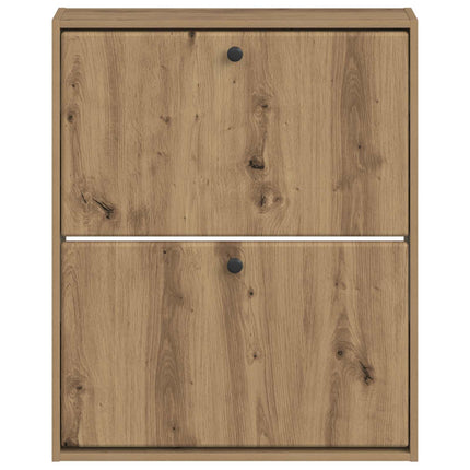 Vægmonteret Skoskab BREDA 71 x 17 x 86 cm Konstrueret træ