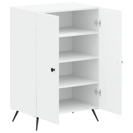Sko skab BREDA 59,5 x 39,5 x 90 cm Konstrueret træ Hvid