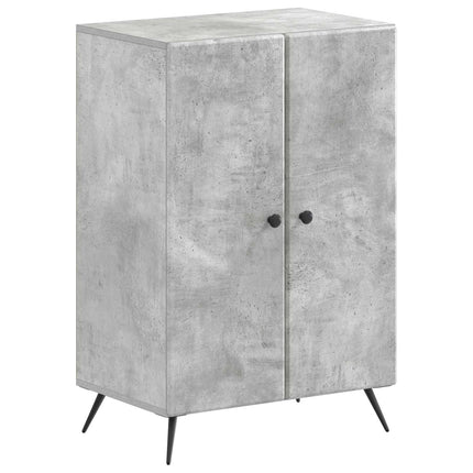 Sko skab BREDA 59,5 x 39,5 x 90 cm Konstrueret træ Betongrå