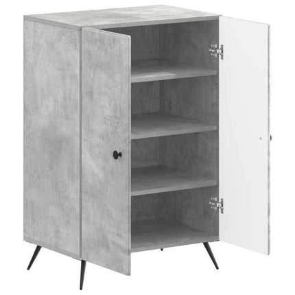Sko skab BREDA 59,5 x 39,5 x 90 cm Konstrueret træ Betongrå