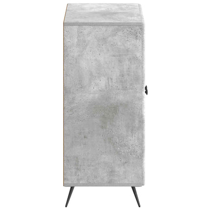 Sko skab BREDA 59,5 x 39,5 x 90 cm Konstrueret træ Betongrå