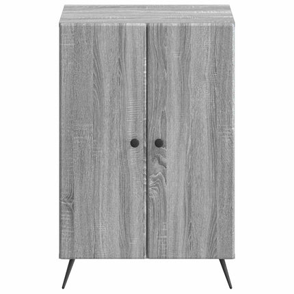 Sko skab BREDA 59,5 x 39,5 x 90 cm Konstrueret træ Grå Sonoma