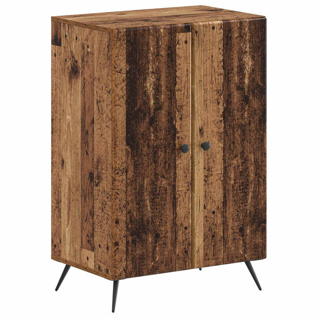 Sko skab BREDA 59,5 x 39,5 x 90 cm Konstrueret træ Gammelt træ