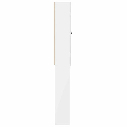 Toilet Skab BREDA Hvid højglans 66 x 25,5 x 190 cm