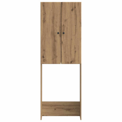 Toilet Skab BREDA Artisan-eg 66 x 25,5 x 190 cm Konstrueret træ