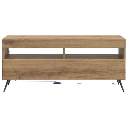 LED TV-skab Artisan-eg Konstrueret træ