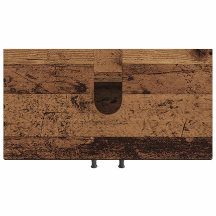 Badeværelsesskabsunder UTRECHT Gammelt træ 59,5 x 31,5 x 59 cm