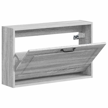 Vægmonteret Sko Skab UTRECHT 71 x 17 x 43 cm Konstrueret træ