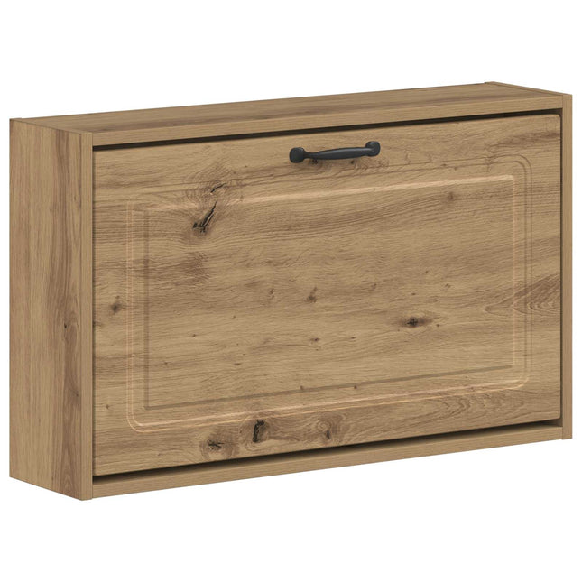 Vægmonteret Skoskab UTRECHT 71 x 17 x 43 cm Konstrueret træ