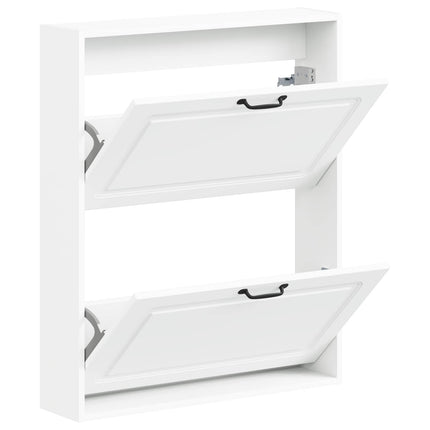 Vægmonteret Skoskab UTRECHT 71 x 17 x 86 cm Konstrueret træ