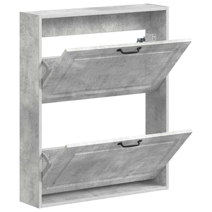 Vægmonteret Skoskab UTRECHT 71 x 17 x 86 cm Konstrueret træ