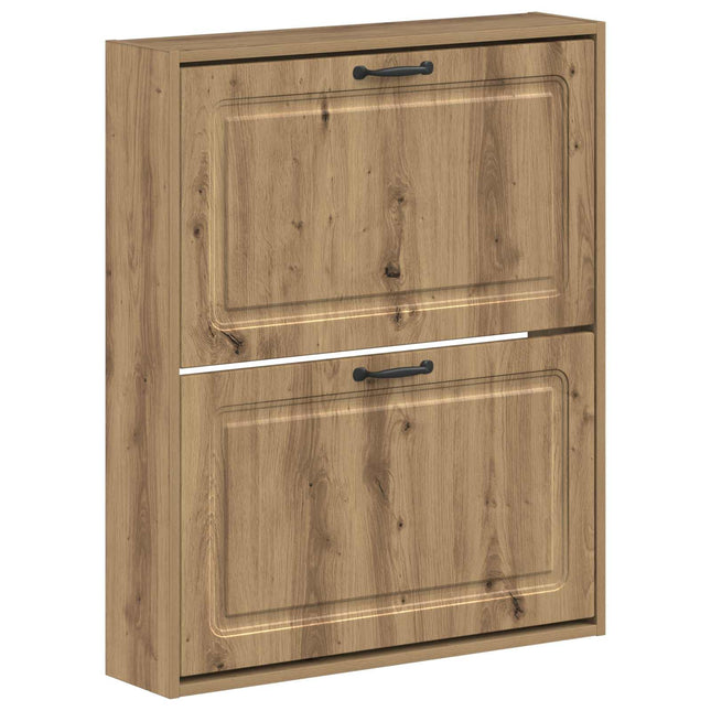 Vægmonteret Skoskab UTRECHT 71 x 17 x 86 cm Konstrueret træ