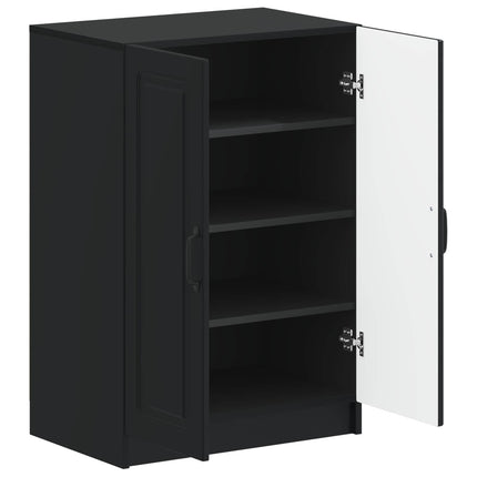Sko skab UTRECHT 59,5 x 39,5 x 87 cm Konstrueret træ Sort