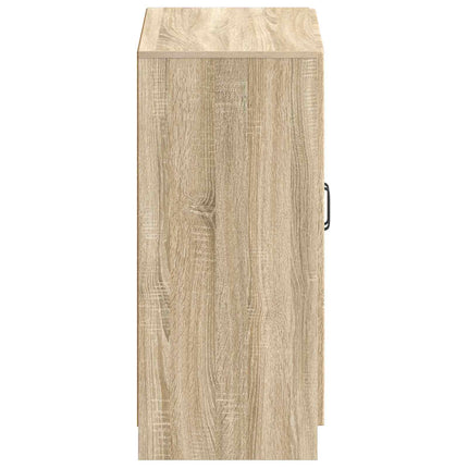 Sko skab UTRECHT 59,5 x 39,5 x 87 cm Konstrueret træ Sonoma-eg