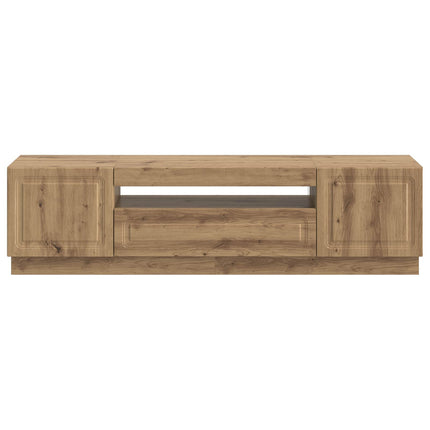 LED TV-skab Artisan-eg Konstrueret træ