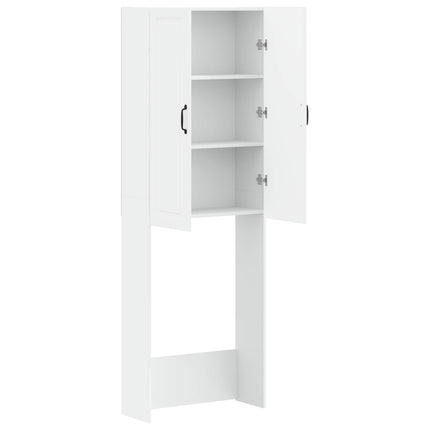 Toilet Skab UTRECHT Hvid 66 x 25,5 x 190 cm Konstrueret træ