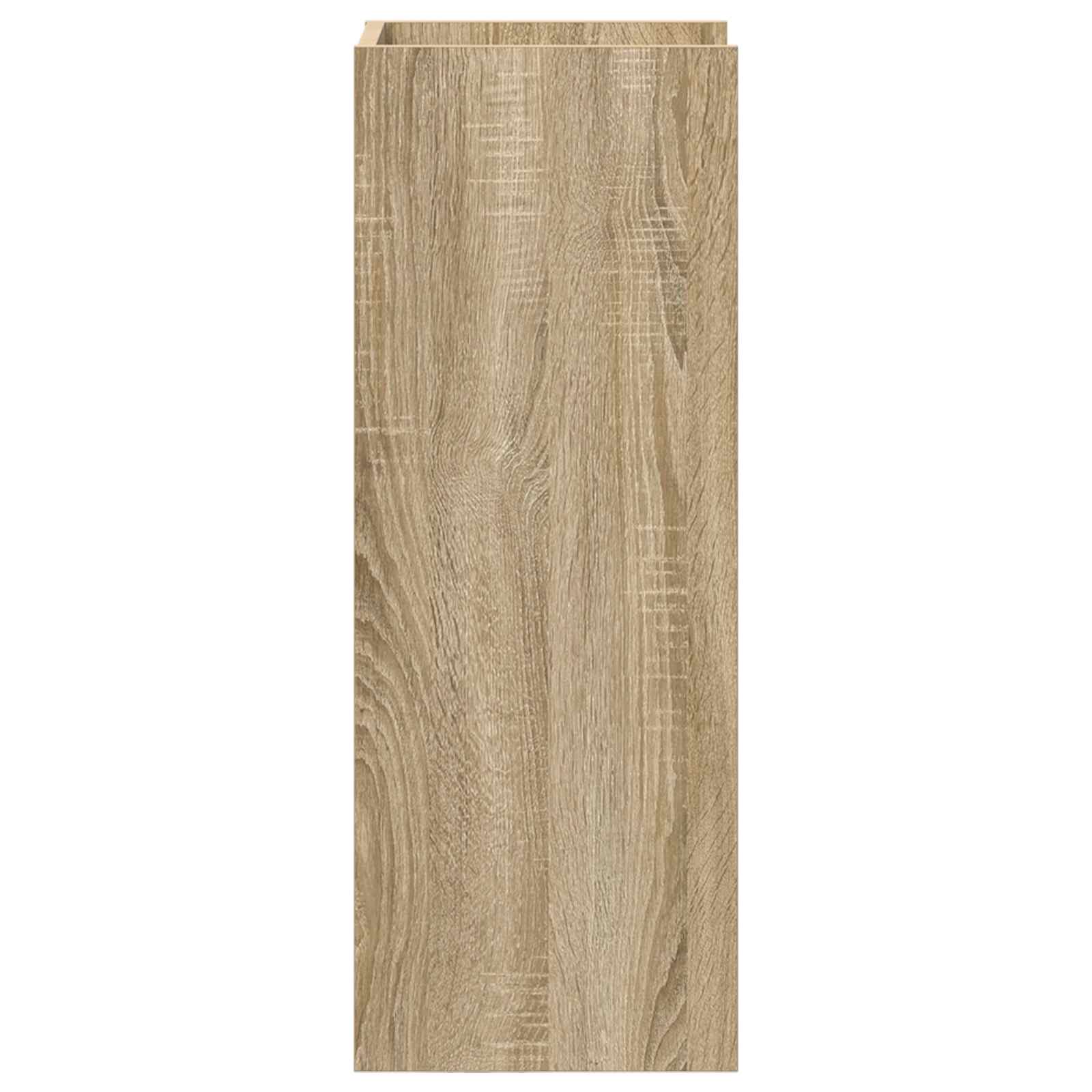 Planteholder Sonoma eg 30 x 30 x 80 cm Konstrueret træ