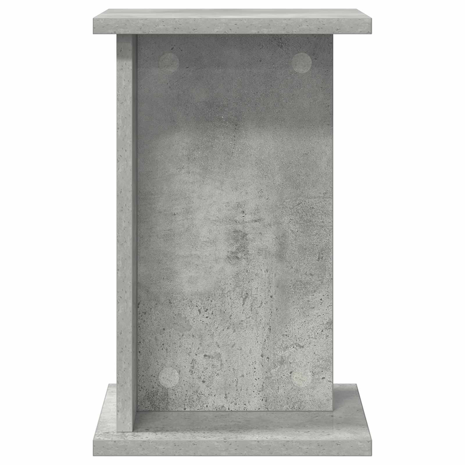 Planteholder 2 pcs BetonGrå 25 x 25,5 x 40,5 cm Konstrueret træ