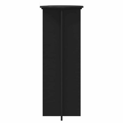 Planteholder 2 pcs Sort Ø40 x 100 cm Konstrueret træ