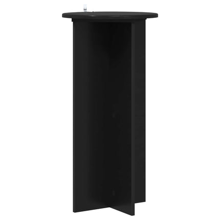 Planteholder 2 pcs Sort 40 x 40 x 80 cm Konstrueret træ