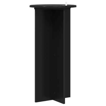 Planteholder 2 pcs Sort 40 x 40 x 80 cm Konstrueret træ