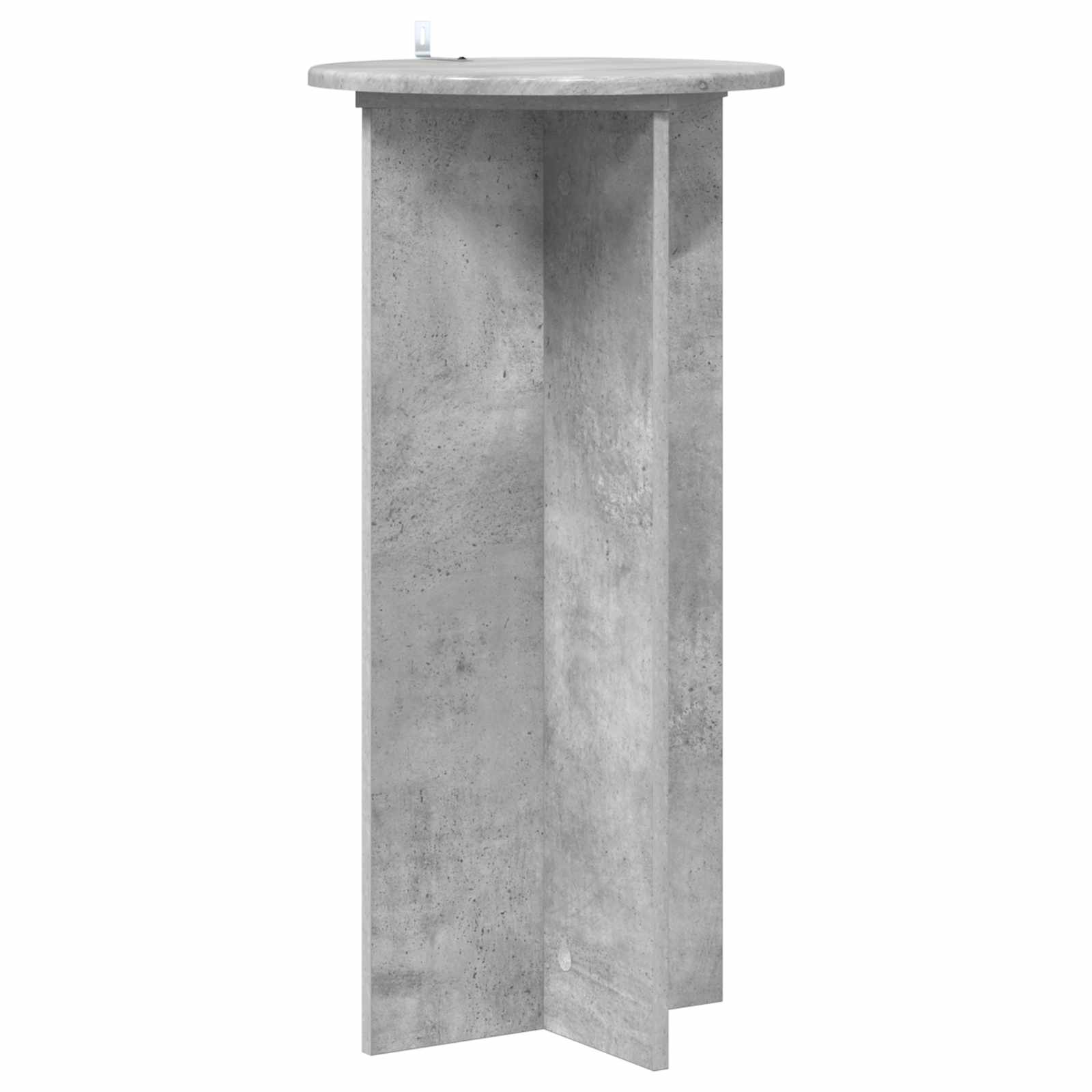 Planteholder 2 pcs Betongrå 40 x 40 x 80 cm Konstrueret træ