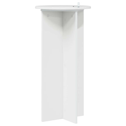Planteholder 2 pcs Hvid højglans 40 x 40 x 80 cm