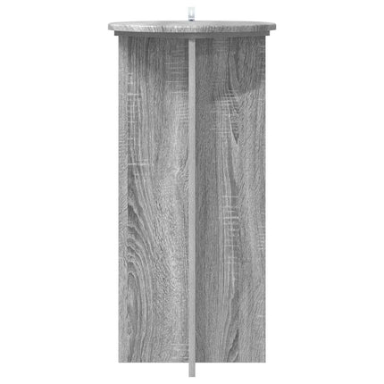 Planteholder 2 pcs Grå sonoma-eg 40 x 40 x 80 cm