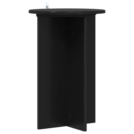 Planteholder 2 pcs Sort Ø40 x 60 cm Konstrueret træ