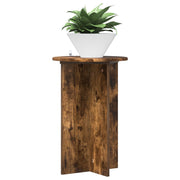 Planteholder 2 pcs Røget eg Ø40 x 60 cm Konstrueret træ