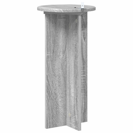 Planteholder 2 pcs Grå sonoma-eg 29,5 x 29,5 x 60 cm